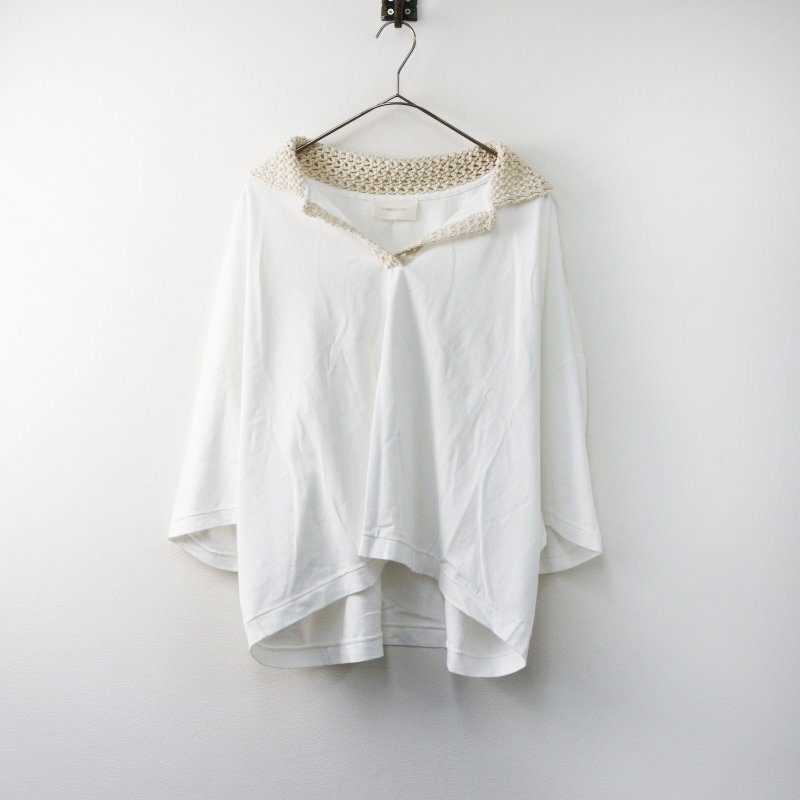 美品 2025SS ジャーナルスタンダードラックス journal standard luxe ATOMO FACTORY アトモファクトリー SS COLLAR TOP【2400014507027】_画像1