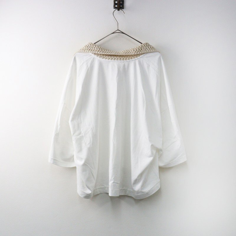 美品 2025SS ジャーナルスタンダードラックス journal standard luxe ATOMO FACTORY アトモファクトリー SS COLLAR TOP【2400014507027】_画像2