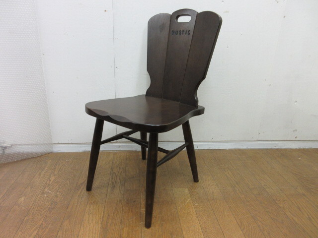 カリモク　ルスティック　RUSTIC　サイドチェア　ダイニングチェア　_画像1
