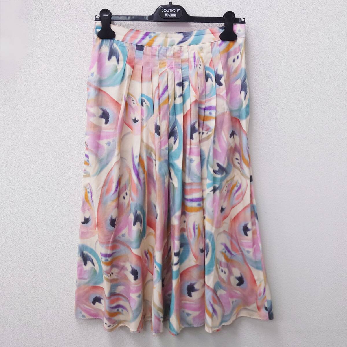 美品 ETRO ロングスカート Lサイズ 42 綿 コットン エトロ 春 夏 秋_画像1