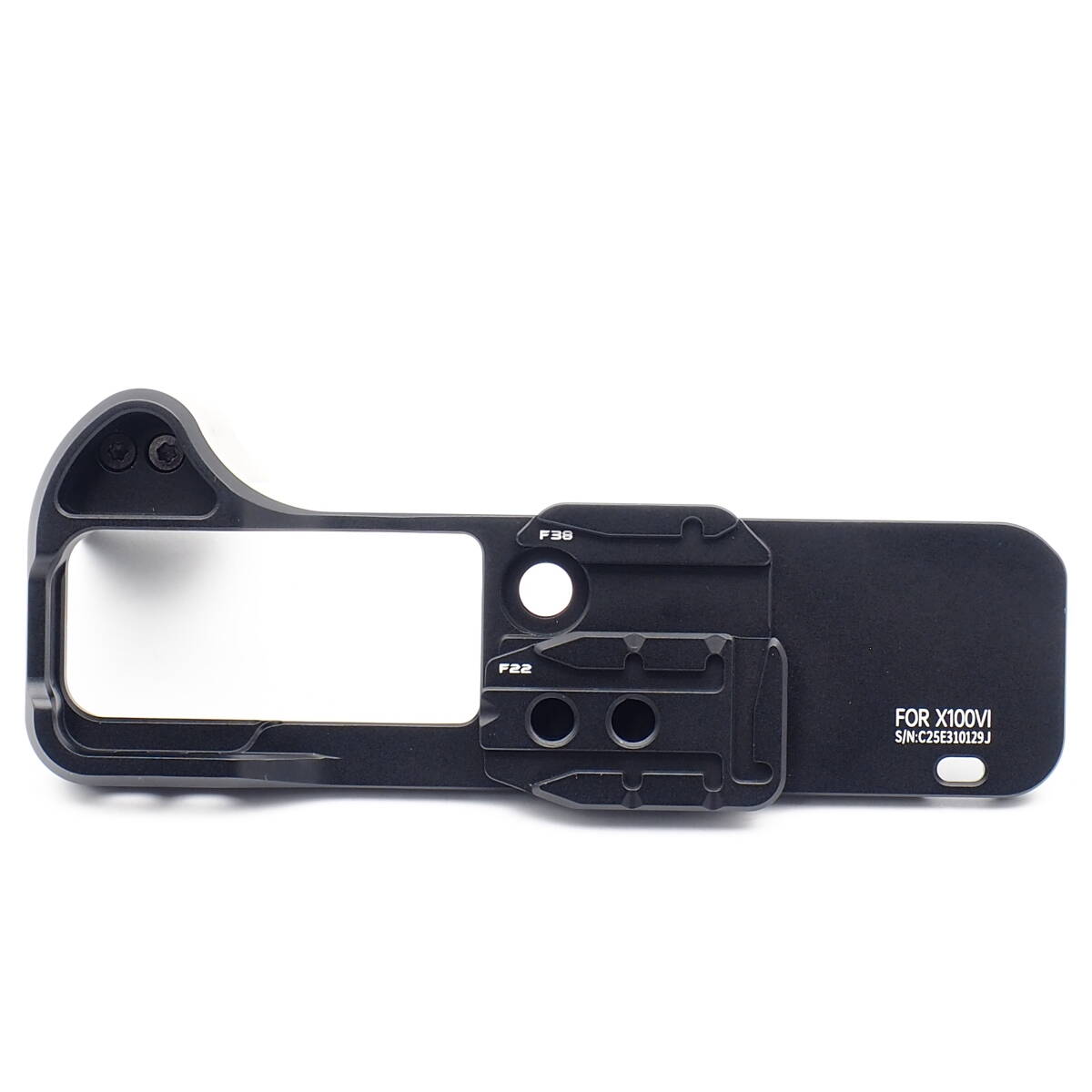 FUJIFILM X100VI 専用 L型グリップ FALCAM FC4305 BLACK F22&F38 手の込んだグリップを欲するユーザー向き ぜひお試しください!_画像9