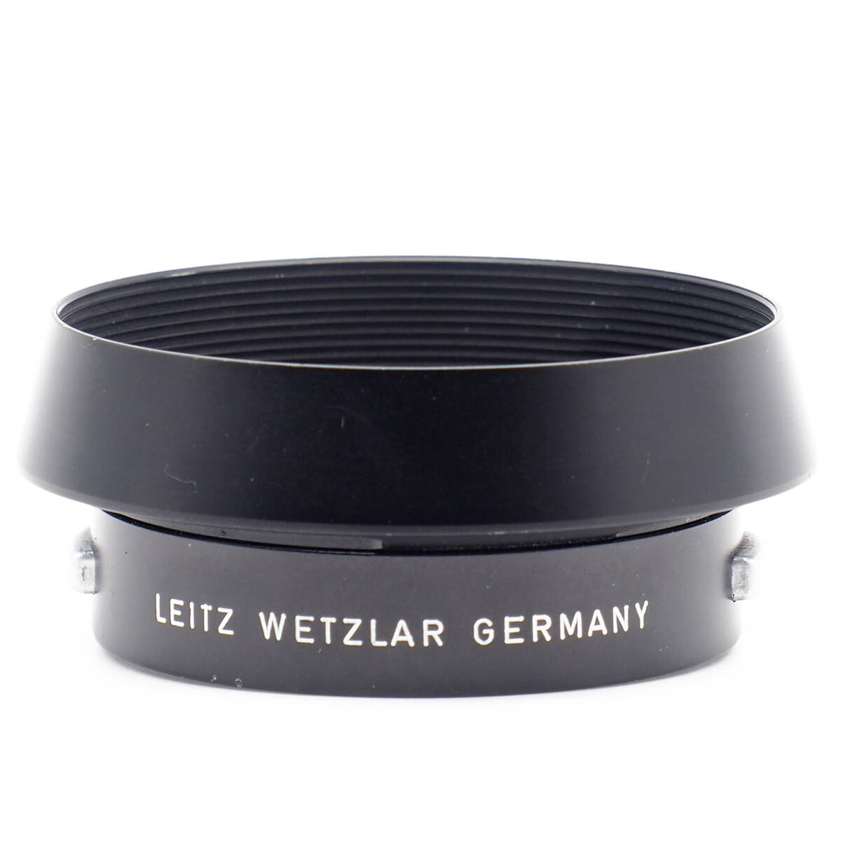 LEICA Metal Lens Hood 12585 for M/L39 E39 SUMMICRON 50mm F2 ELMAR 50mm F2.8 F3.5 SUMMARON 35mm F2.8 F3.5 LEITZ WETZLAR GERMANY_画像2