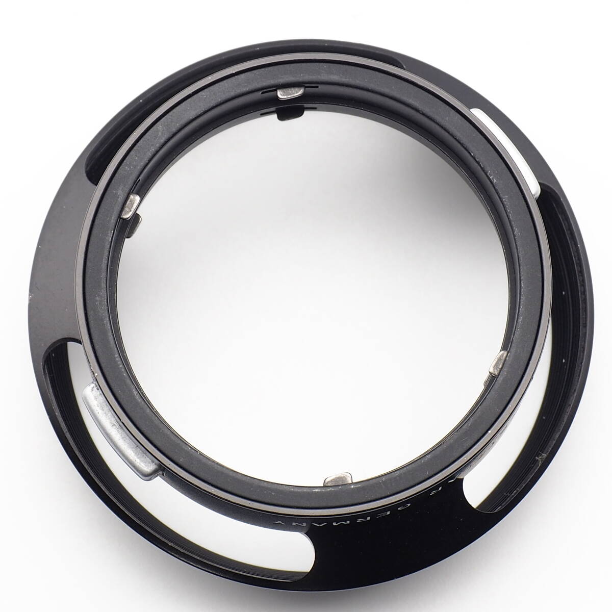 LEICA Metal Lens Hood 12585 for M/L39 E39 SUMMICRON 50mm F2 ELMAR 50mm F2.8 F3.5 SUMMARON 35mm F2.8 F3.5 LEITZ WETZLAR GERMANY_画像9