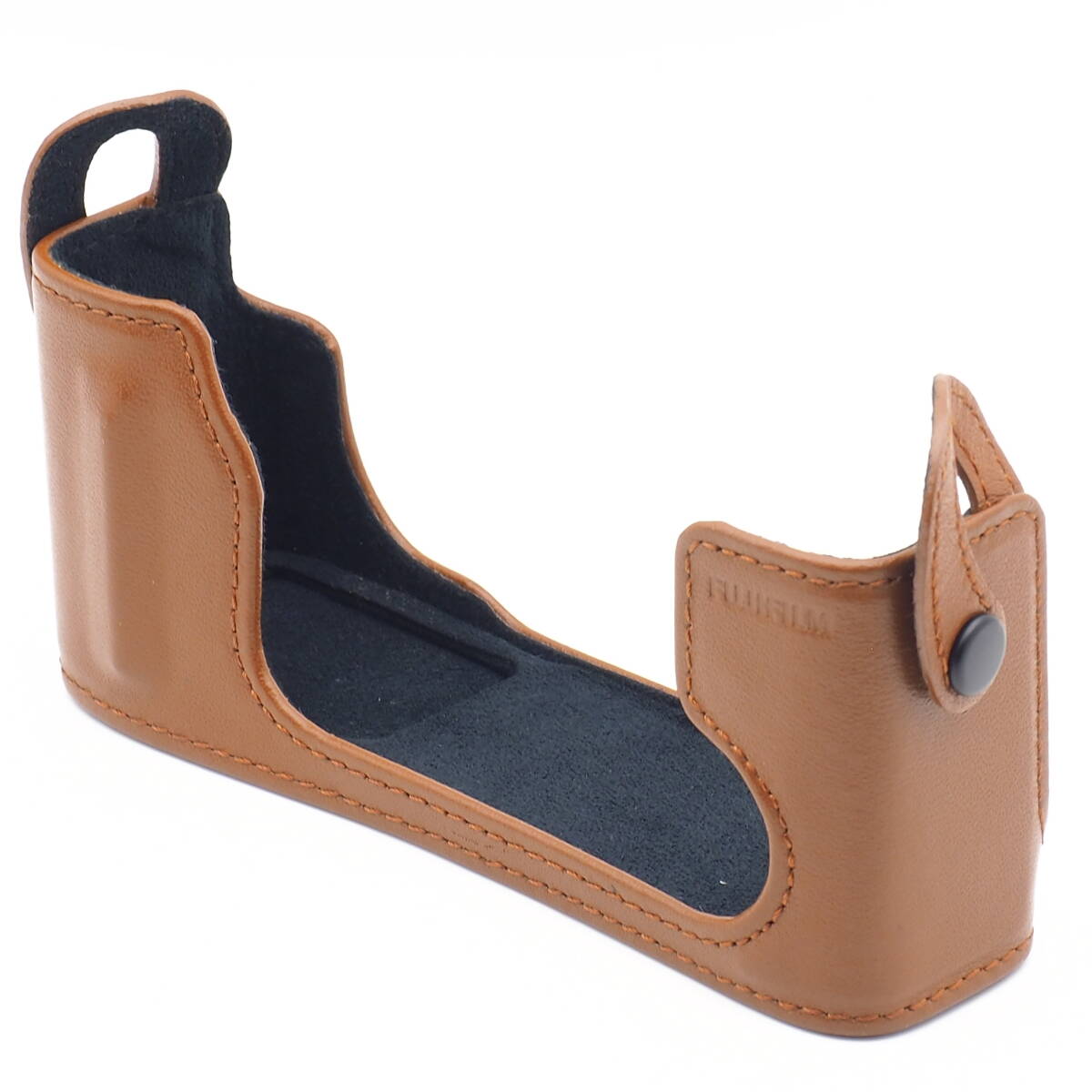 FUJIFILM X-E1 X-E2 соответствует кожа корпус кейс LBC-XE1 Brown б/у хороший товар оборудован .. аккумулятор возможно заменить Basic дизайн высококачественный кожа 