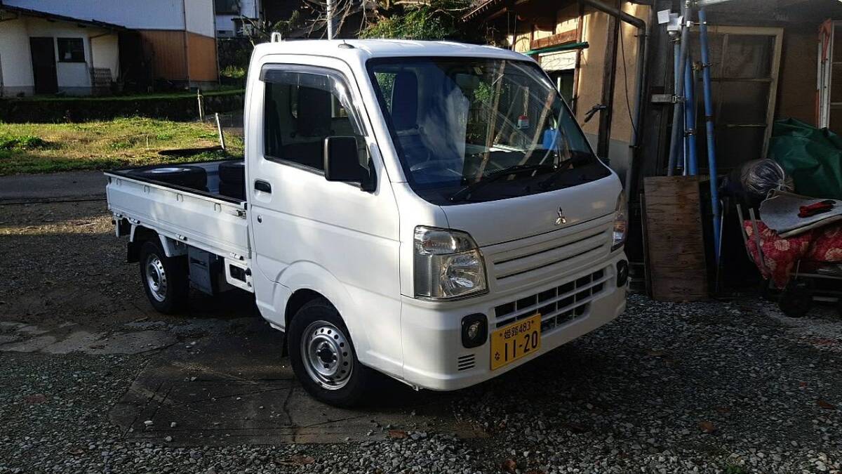 三菱　ミニキャブトラック　4WD AT PS 走行105.000km