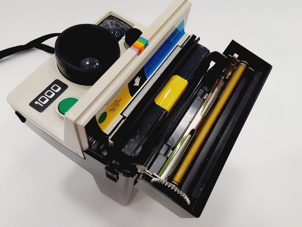 ★ポラロイドランドカメラ POLAROID LAND CAMERA 1000 ポラロイドカメラ 動作未確認 ジャンク【中古】｛dgs3234｝_画像9