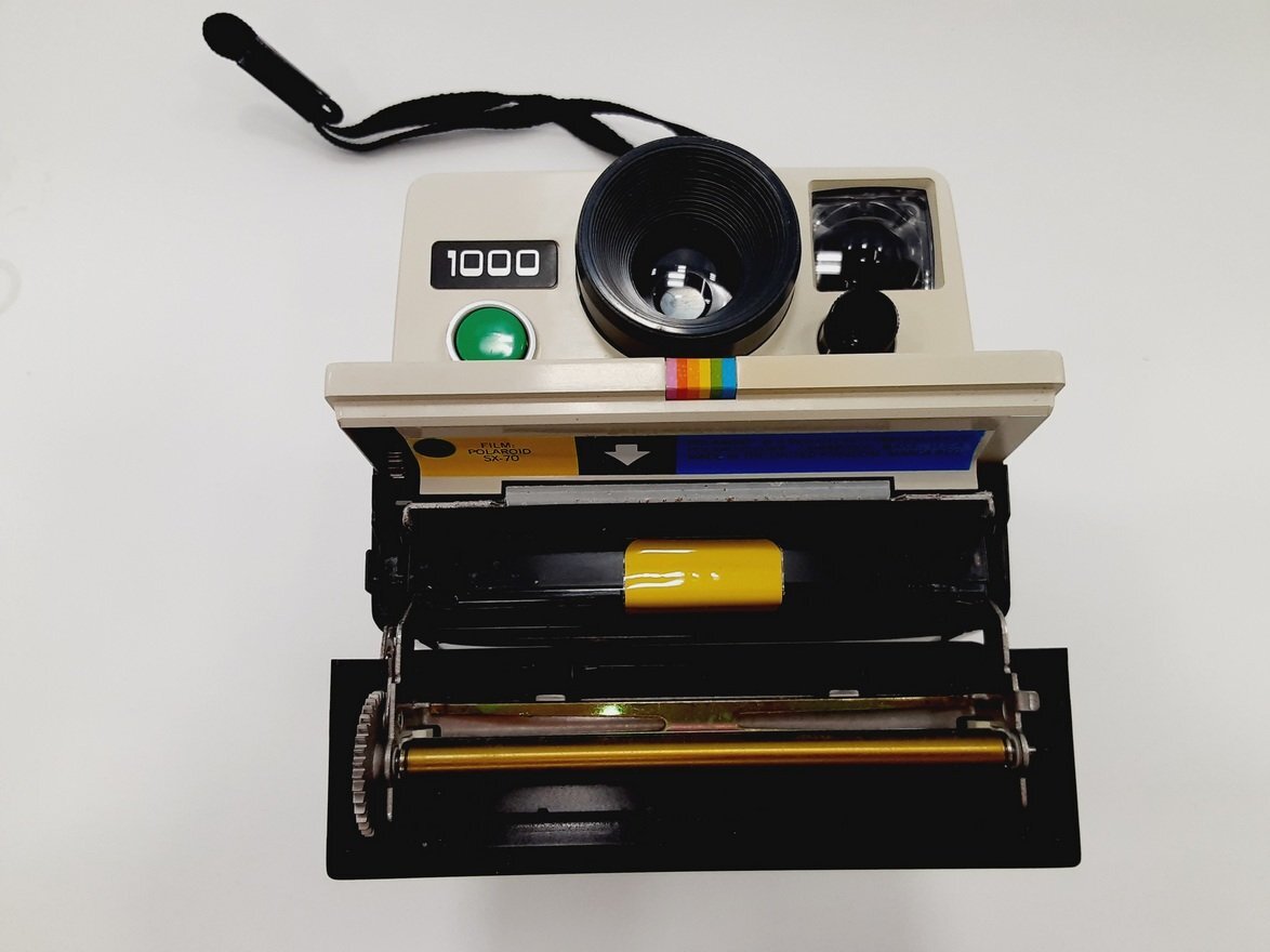 ★ポラロイドランドカメラ POLAROID LAND CAMERA 1000 ポラロイドカメラ 動作未確認 ジャンク【中古】｛dgs3234｝_画像8