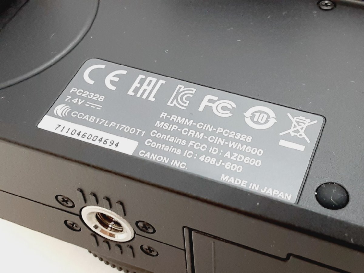 ★ キャノン Canon EOS kiss M ダブル レンズ キット EF-M 55-200 15-45 mm 一眼 ミラーレス カメラ 動作未確認 ジャンク 【中古】 dgs4684_画像6