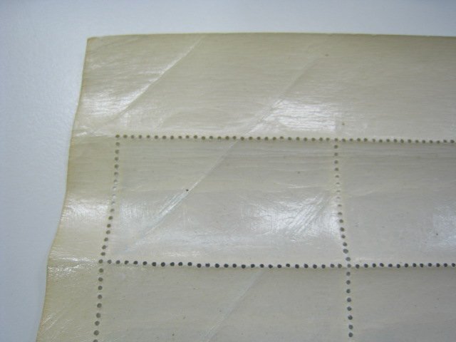 ★1円スタート 日本切手 第一次国立公園シリーズ 中部山岳国立公園 乗鞍岳 1952年 昭和27年 20面シート 未使用品 ｛Y07027｝_画像9