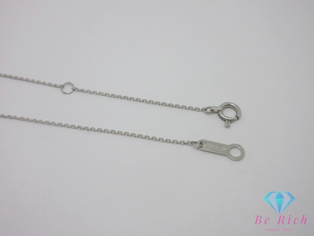 4℃ ヨンドシー K18 WG アクアマリン ダイヤモンド 付 デザイン ネックレス ペンダント 18金 750 ジュエリー【中古】【送料無料】 ba3544