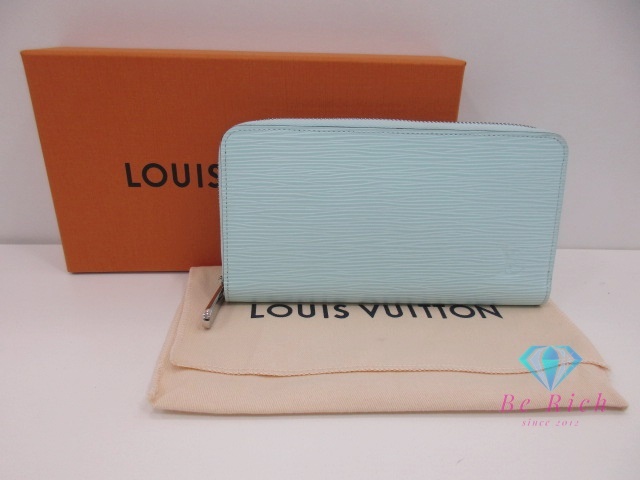 ルイ ヴィトン LOUIS VUITTON エピ ジッピー ウォレット M49259 ラウンド ファスナー 長財布 シーサイド 【中古】【送料無料】 bs4122