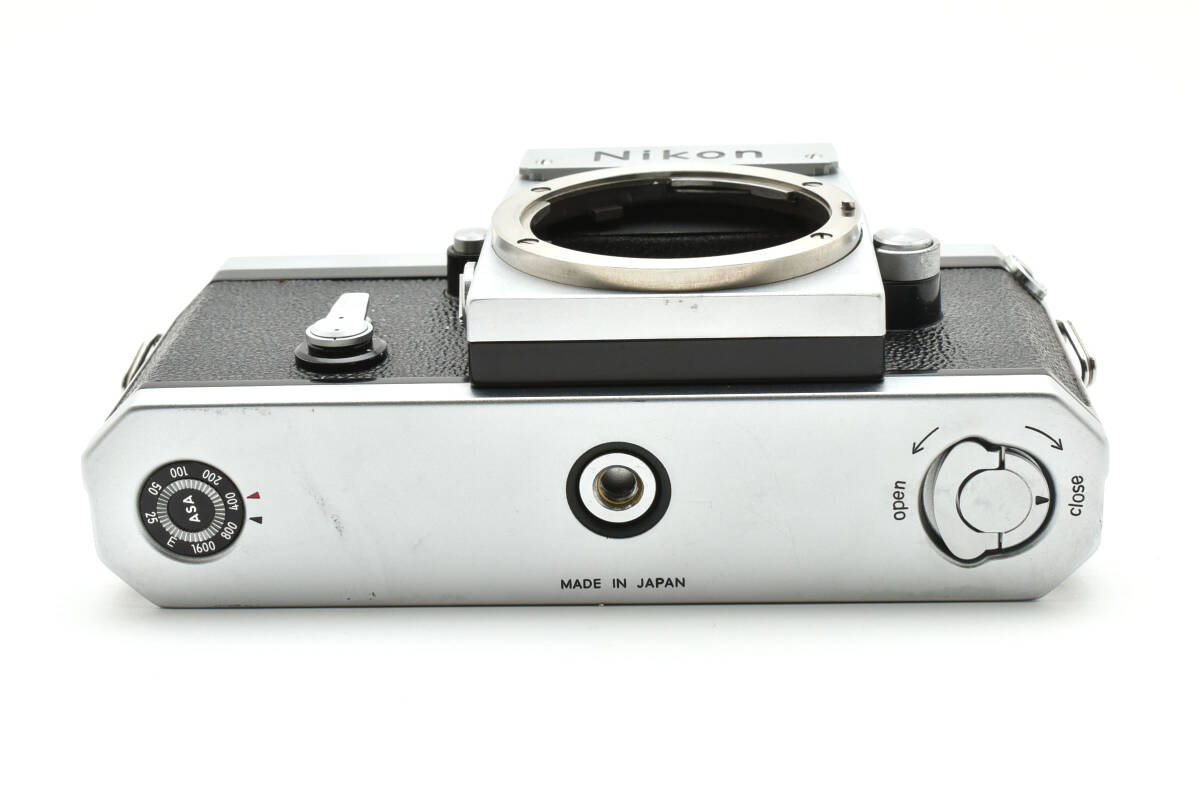 Nikon F アイレベル 35mm 一眼レフフィルムカメラボディ シルバー ニコン 395_画像7