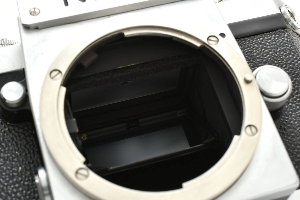 Nikon F アイレベル 35mm 一眼レフフィルムカメラボディ シルバー ニコン 395_画像10