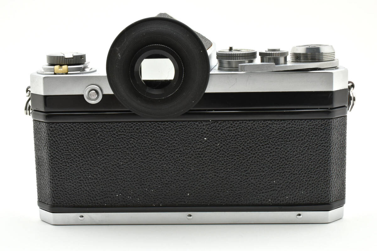 Nikon F アイレベル 35mm 一眼レフフィルムカメラボディ シルバー ニコン 395_画像5