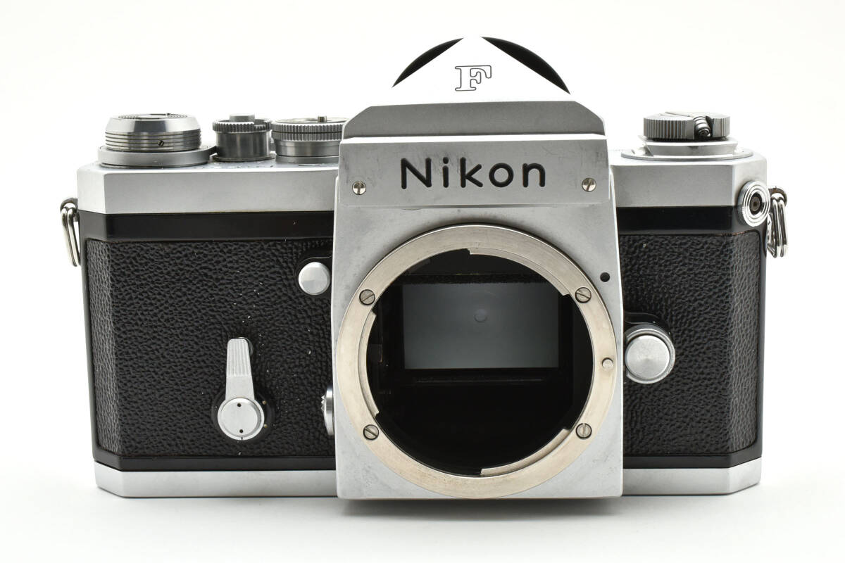 Nikon F アイレベル 35mm 一眼レフフィルムカメラボディ シルバー ニコン 395_画像3