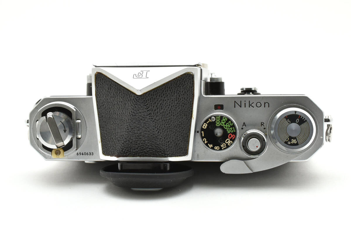 Nikon F アイレベル 35mm 一眼レフフィルムカメラボディ シルバー ニコン 395_画像6
