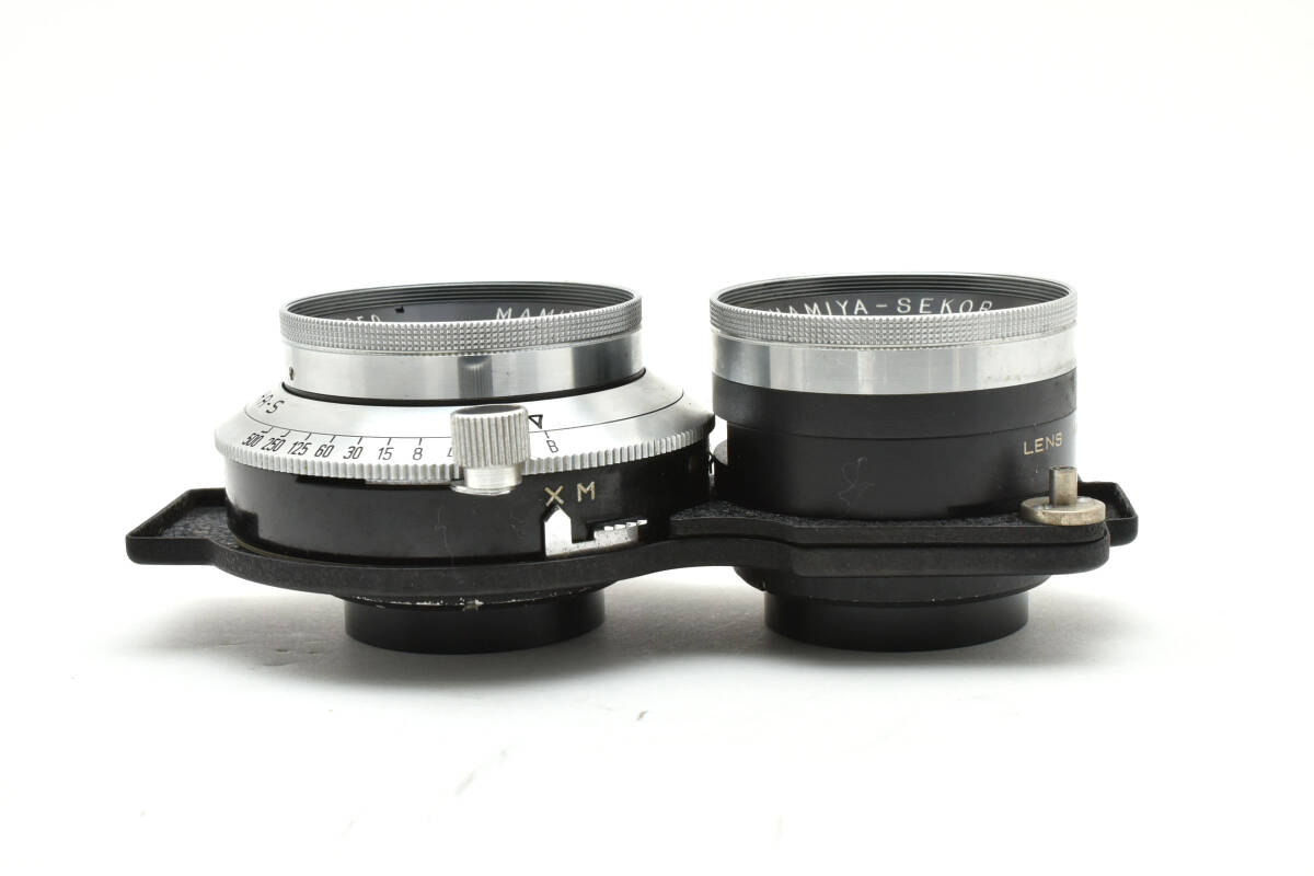 マミヤ セコール TLR レンズ 105mm f3.5 Mamiya 397_画像7
