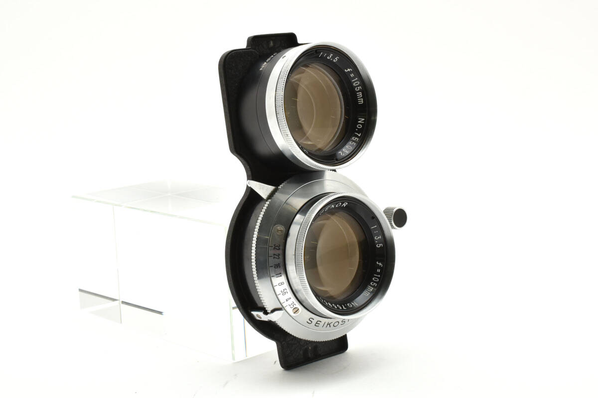 マミヤ セコール TLR レンズ 105mm f3.5 Mamiya 397_画像3