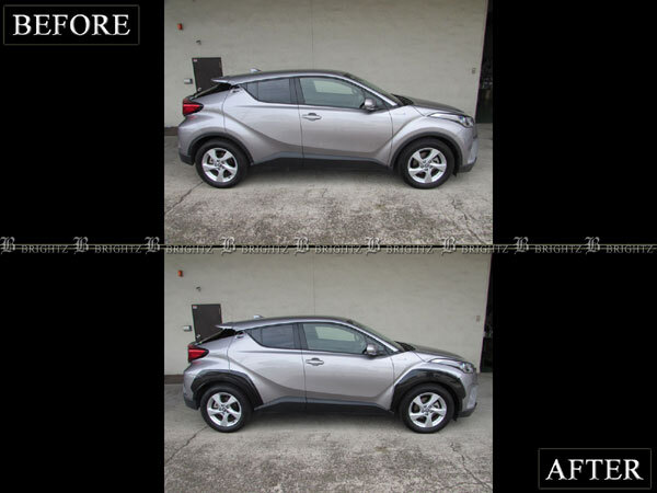 C-HR NGX10 NGX50 オーバー フェンダー ガーニッシュ 未塗装 プレート モール カバー CHR OVER-FEN-002_画像5