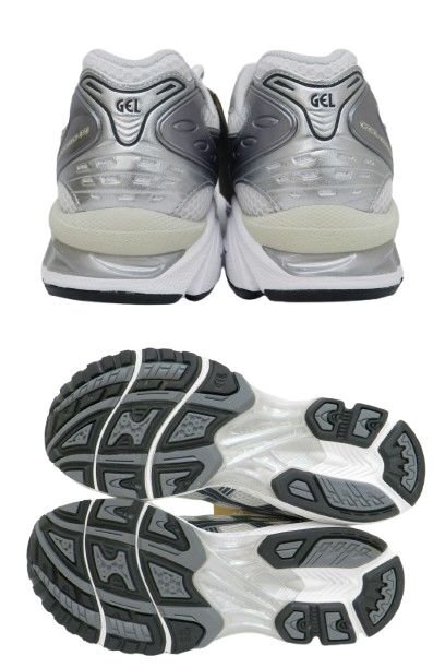 【タグ付/未使用】アシックス GEL-KAYANO14 27.5cm ホワイト/グレー ゲルカヤノ14 ASICS スニーカー [B154U330]_画像3