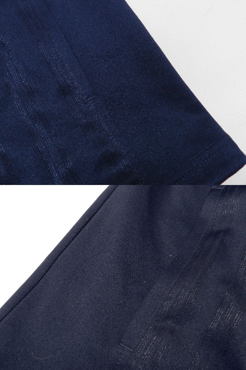 アディダス トラックジャケット サイズS ネイビー×オレンジ adidas 中古品[B136U303]_画像6