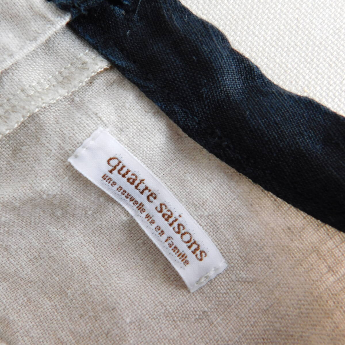 私の部屋★１回着★リネンブラウス★麻100★D814_画像5