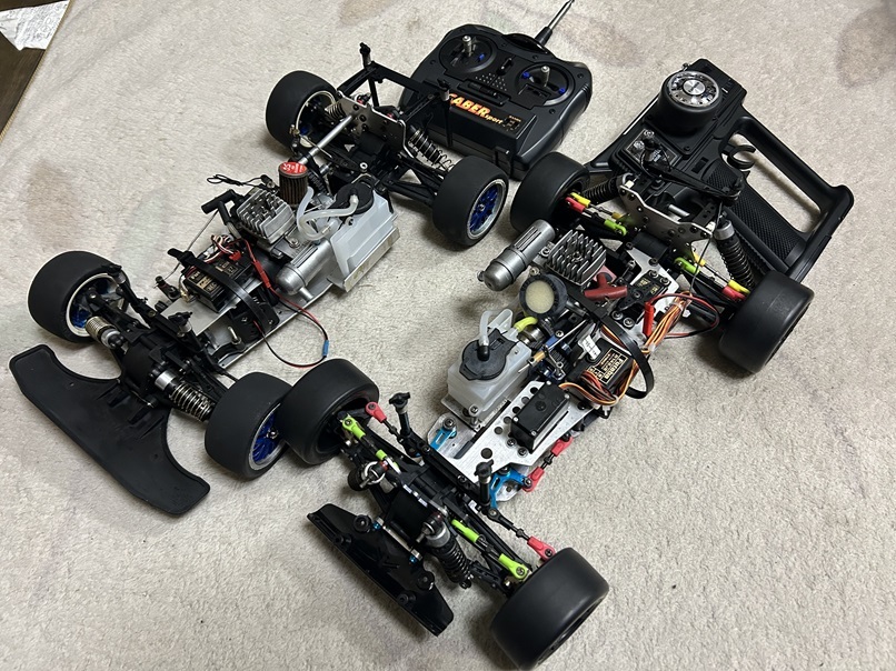  Kyosho двигатель машина 2 шт. совместно ( новый старый GP10)