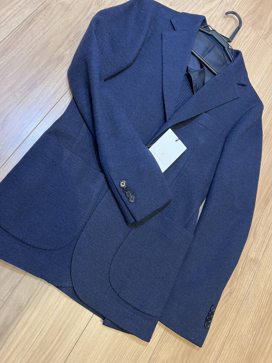 UNITED ARROWS メランジ ジャージー 3Bシングル ジャケットXS　42サイズ