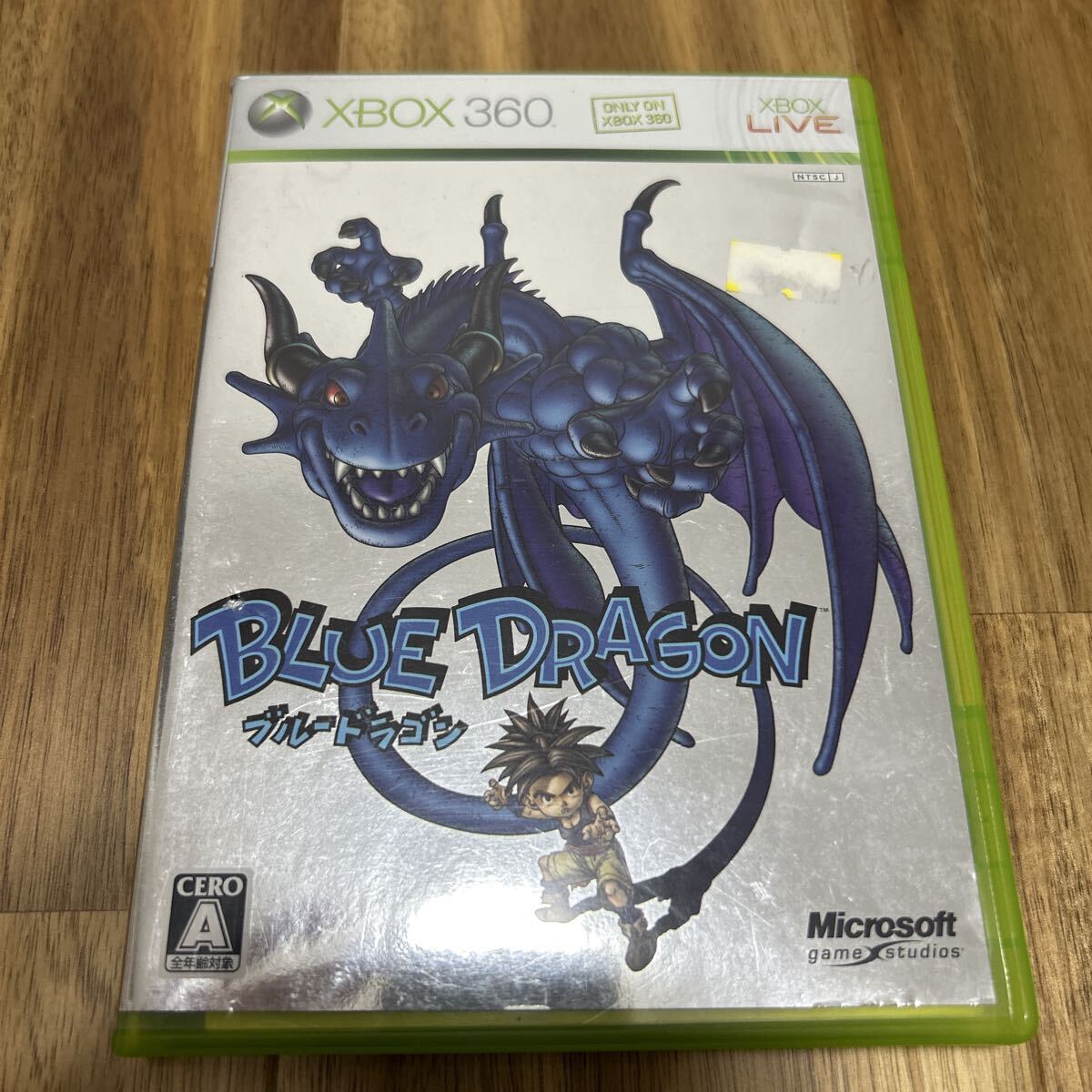 ●1未チェックジャンク品 ブルードラゴン  XBOX360 ソフト_画像1