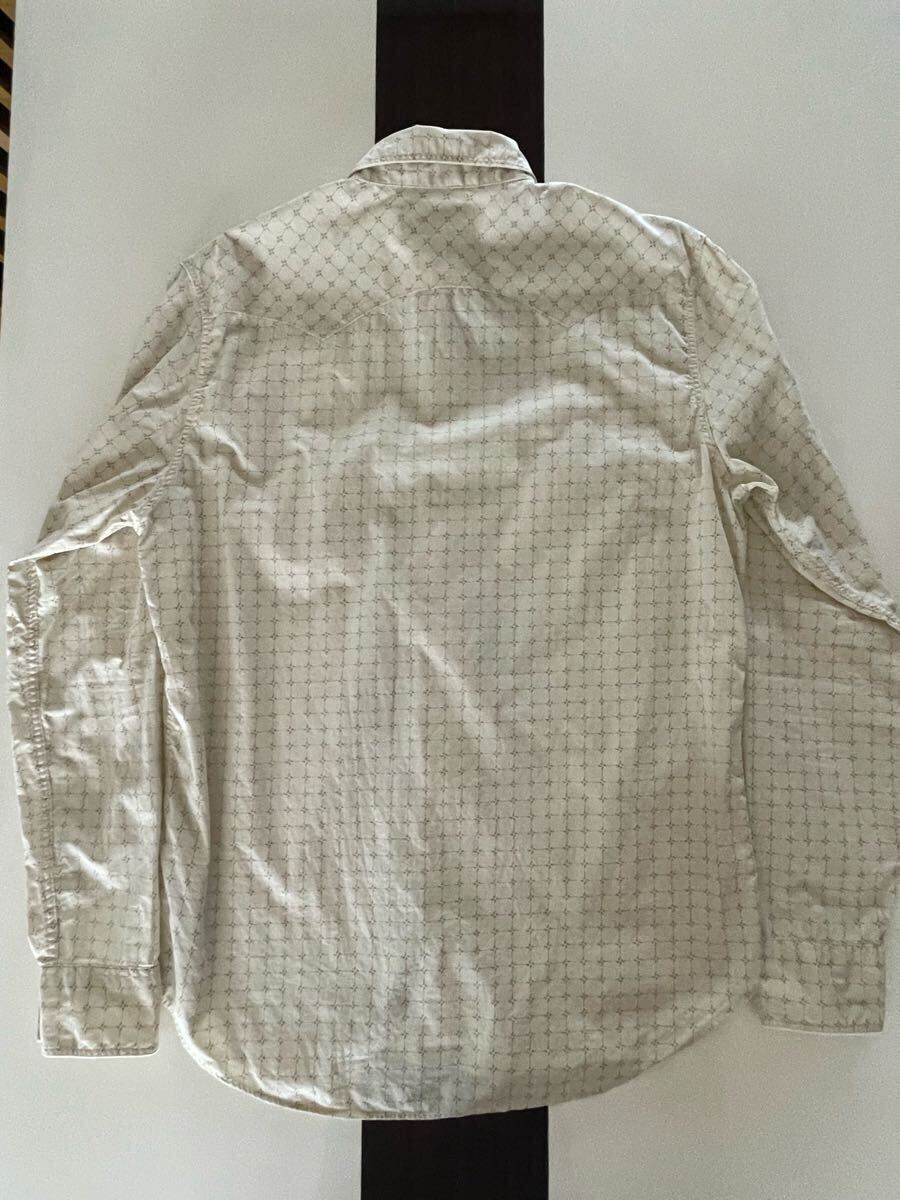 【傑作】美品 RRL PRINTED WESTERN SHIRTS プリント柄 ウエスタン シャツ_画像2