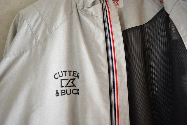 【 カッター&バック 】2WAY 長袖 半袖 ジップアップ ジャケット ウィンドブレーカー Mサイズ CUTTER & BUCK_画像7