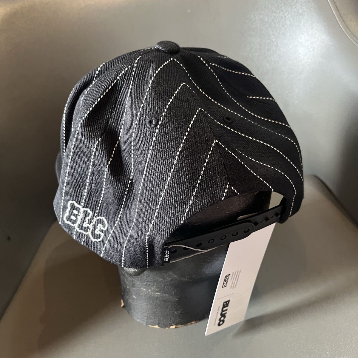 BLUCO/ブルコ 6PANEL CAP BASEBALL ブラック _画像4