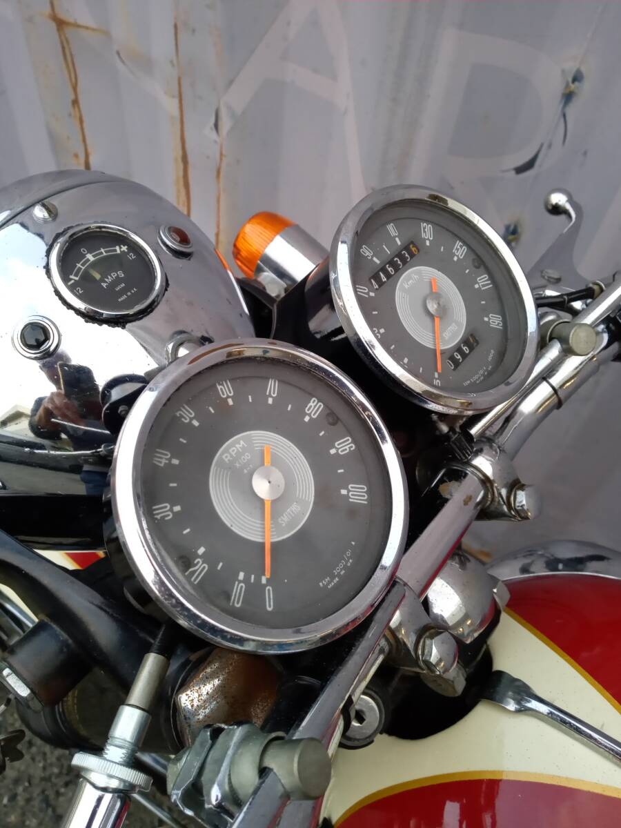 1969y T120R Bonneville Showa 44 год ., внутренний регистрация. машина!