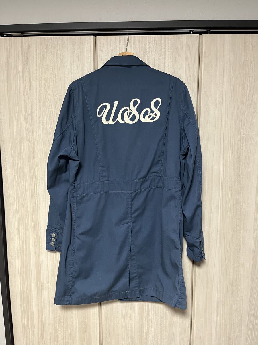 URSUS BAPE ショップコート サイズL ネイビー_画像2