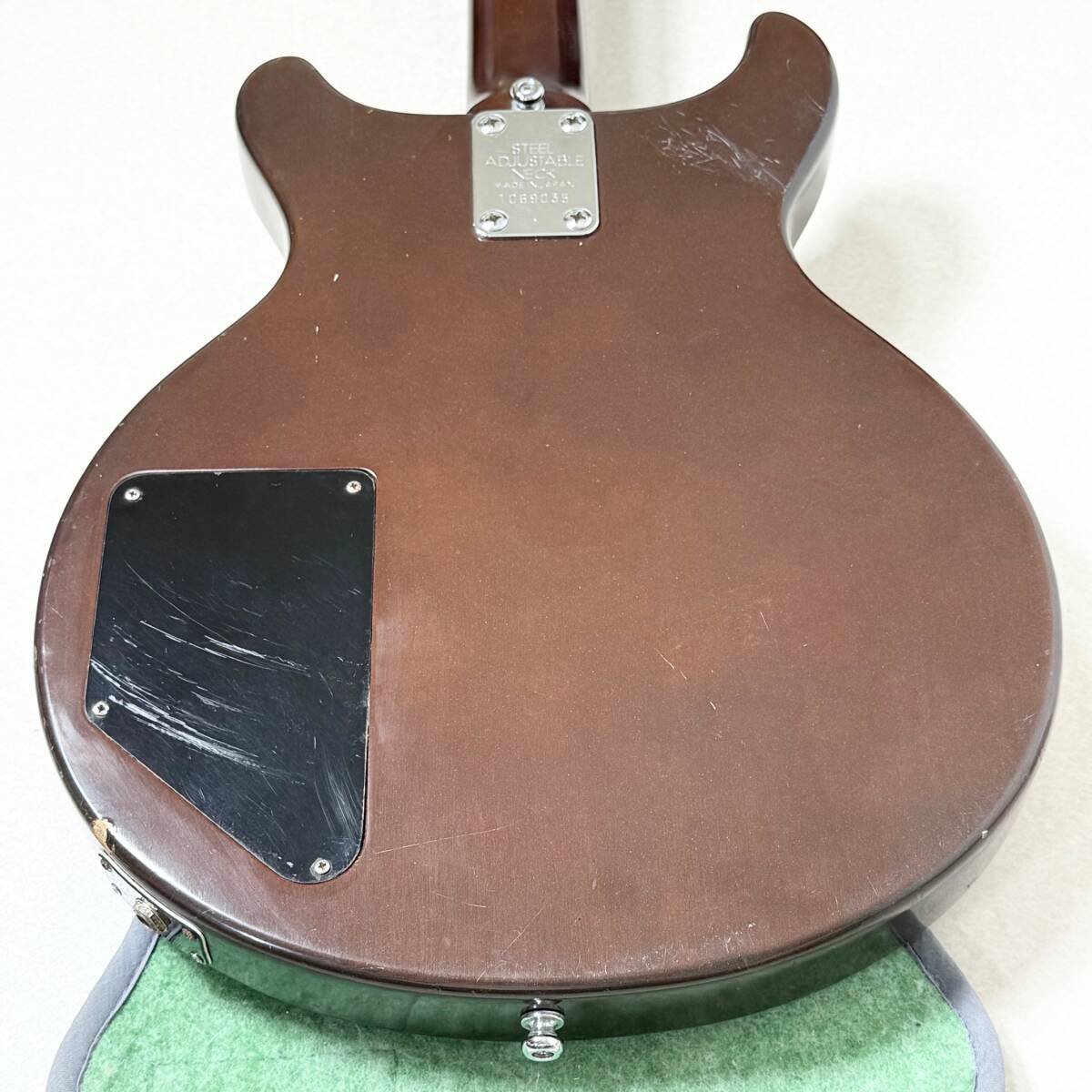 超希少 DIAMOND by Aria Les Paul Double Cut DC Type エレキベース 日本製 1981年 ダイヤモンド by アリア_画像10