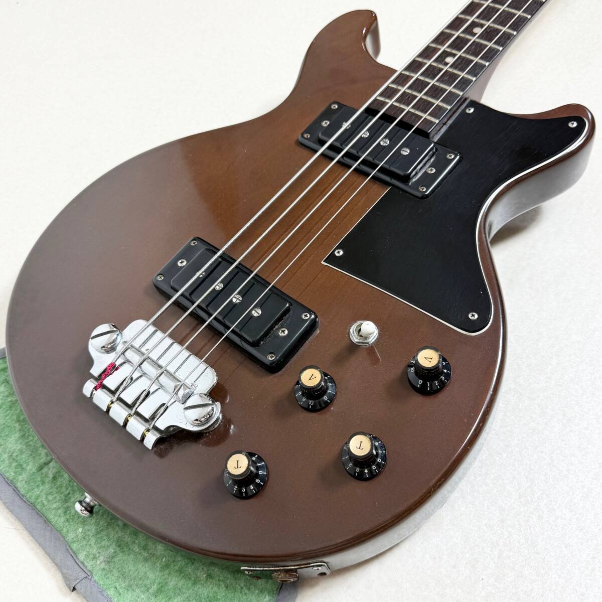 超希少 DIAMOND by Aria Les Paul Double Cut DC Type エレキベース 日本製 1981年 ダイヤモンド by アリア_画像4