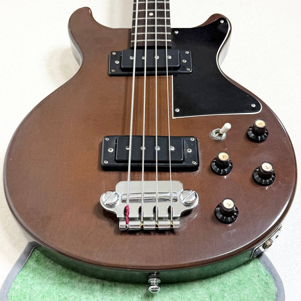 超希少 DIAMOND by Aria Les Paul Double Cut DC Type エレキベース 日本製 1981年 ダイヤモンド by アリア_画像5