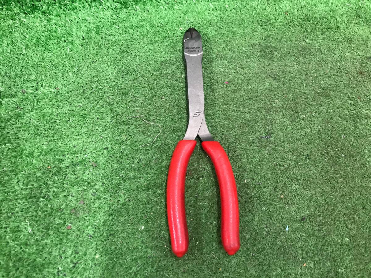 【中古品】★Snap-on スナップオン 7` コンパクトヘッド ロングニッパー 808CF / ITWSRCU480CG_画像3