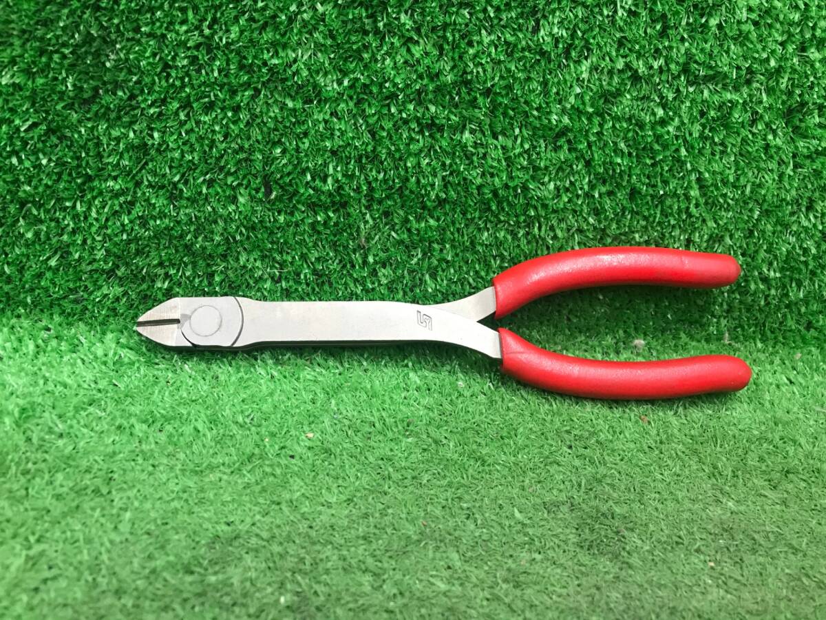 【中古品】★Snap-on スナップオン 7` コンパクトヘッド ロングニッパー 808CF / ITWSRCU480CG_画像5