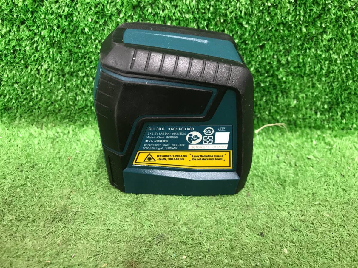【中古品】★BOSCH(ボッシュ) クロスラインレーザー(ダイレクトグリーンレーザー) GLL30G　/　ITSDI237E2JG_画像5