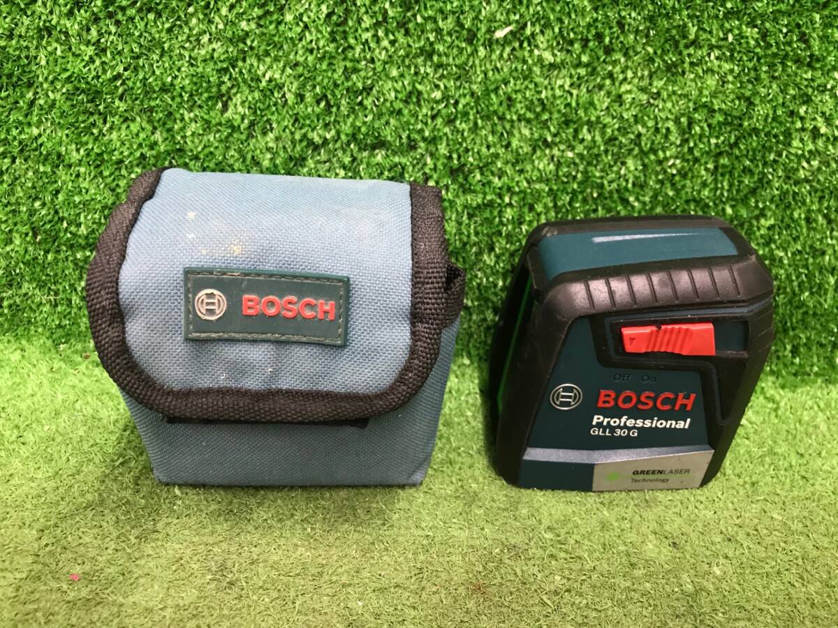 【中古品】★BOSCH(ボッシュ) クロスラインレーザー(ダイレクトグリーンレーザー) GLL30G　/　ITSDI237E2JG_画像7
