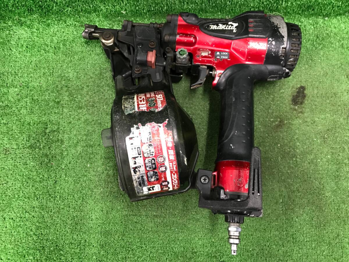 【中古品】★マキタ 50mm 高圧エア釘打機 エアダスタ付 AN531H　/　ITNV1KL6NKGK_画像8