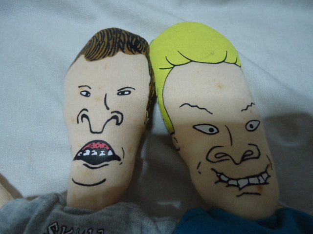 ＵＳ　1993年製　ビーバス＆バッドヘッド　35センチ　２点セット　ヴィンテージ　ぬいぐるみ　ドール　飾り物_画像2