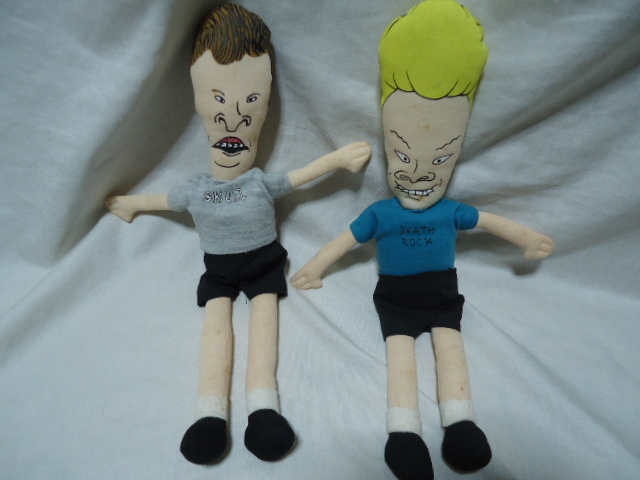 ＵＳ　1993年製　ビーバス＆バッドヘッド　35センチ　２点セット　ヴィンテージ　ぬいぐるみ　ドール　飾り物_画像1