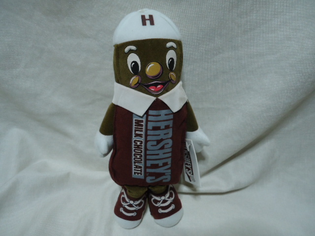 即決　ＵＳ　1999年製　HERSHEY'S　ハーシー　ミルクチョコレート　25センチ　ヴィンテンージ　ぬいぐるみ　ドール　飾り物　美品_画像1