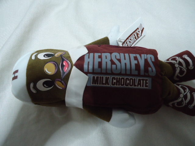 即決　ＵＳ　1999年製　HERSHEY'S　ハーシー　ミルクチョコレート　25センチ　ヴィンテンージ　ぬいぐるみ　ドール　飾り物　美品_画像3