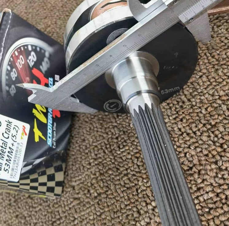 【業販ENYA】TWHレーシング 53mm レース用 ロングクランクシャフト 4VP 5FA【即発送】_画像9