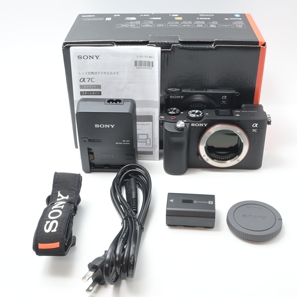 ソニー SONY α7C ボディ ブラック ILCE-7C B_画像1