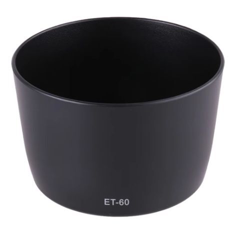 ◆送料無料◆ キャノン ET-60 レンズフード EF-S 55-250mm F4-5.6 IS II, EF-S 55-250mm F4-5.6 IS 互換品_画像1