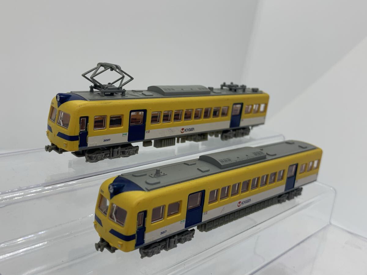 TOMYTEC 鉄道コレクション 第3弾 一畑電車 モハ3007+モハ3017 2両セット 1円〜_画像1